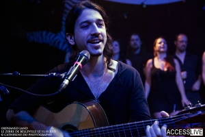 ORPHANED LAND CONCERT 2 SESSION ACOUSTIQUES "ACCESS LIVE" LE 11.10.2015 AU ZEBRE DE BELLEVILLE A PARIS