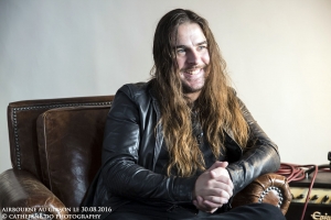 AIRBOURNE INTERVIEW AU GIBSON LE 30.08.2016