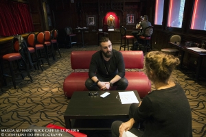 MAGOA ITW au Hard Rock Café le 12.10.2016